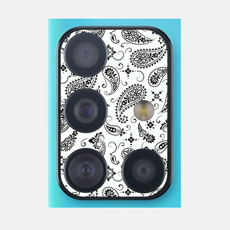 White Paisley Pack of 2