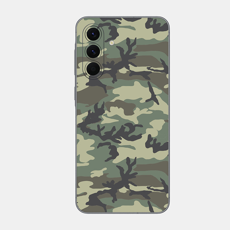 Forest Camo Glass Back