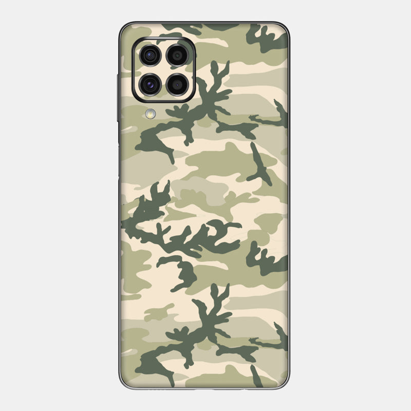 Military Camo Glass Back