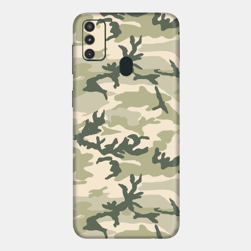Military Camo Full Back