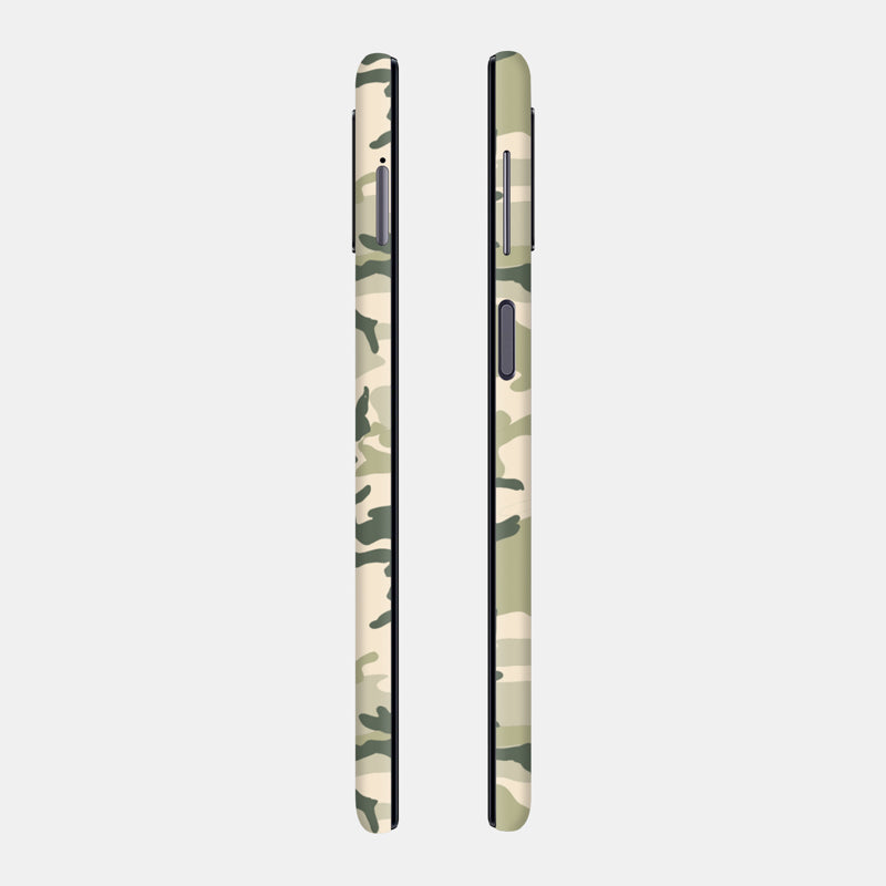 Military Camo Full Back