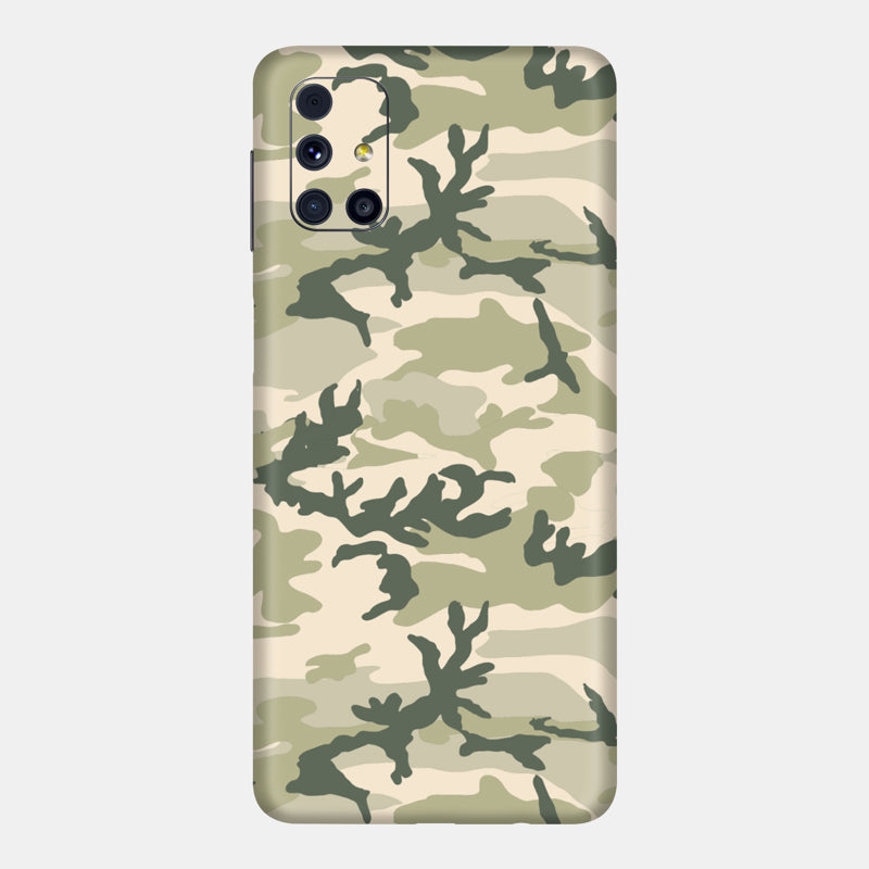 Military Camo Full Back