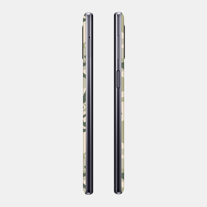 Military Camo Glass Back