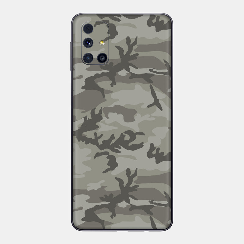 Dessert Camo Glass Back