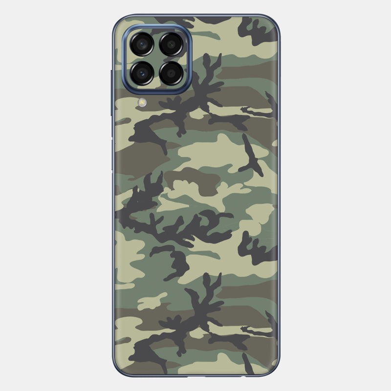 Forest Camo Glass Back