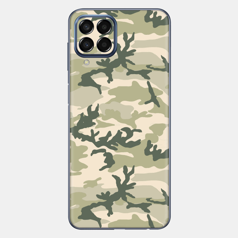 Military Camo Glass Back