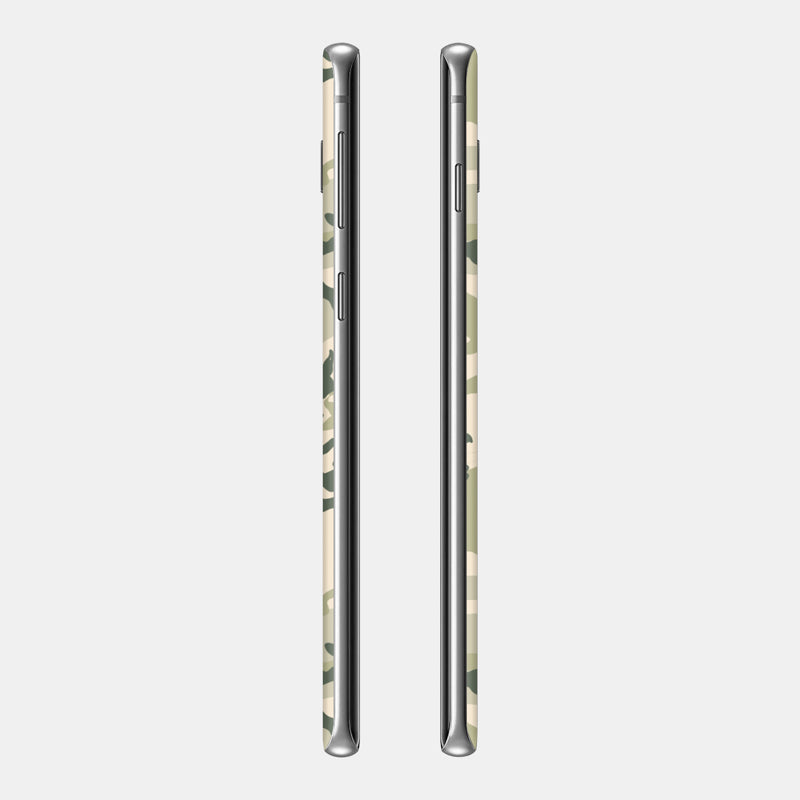 Military Camo Glass Back