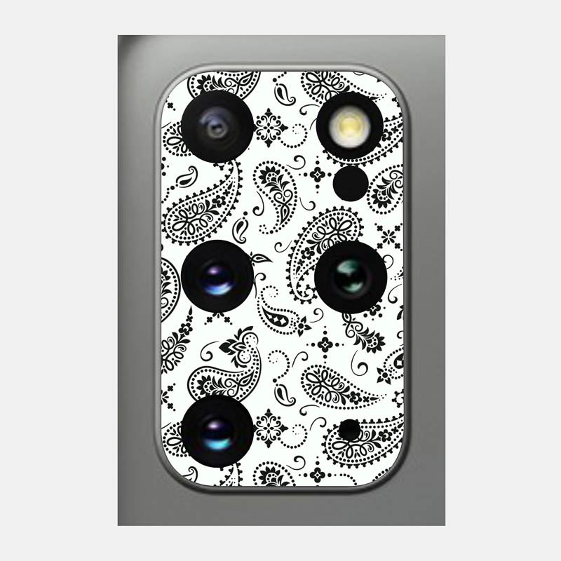 White Paisley Pack of 2