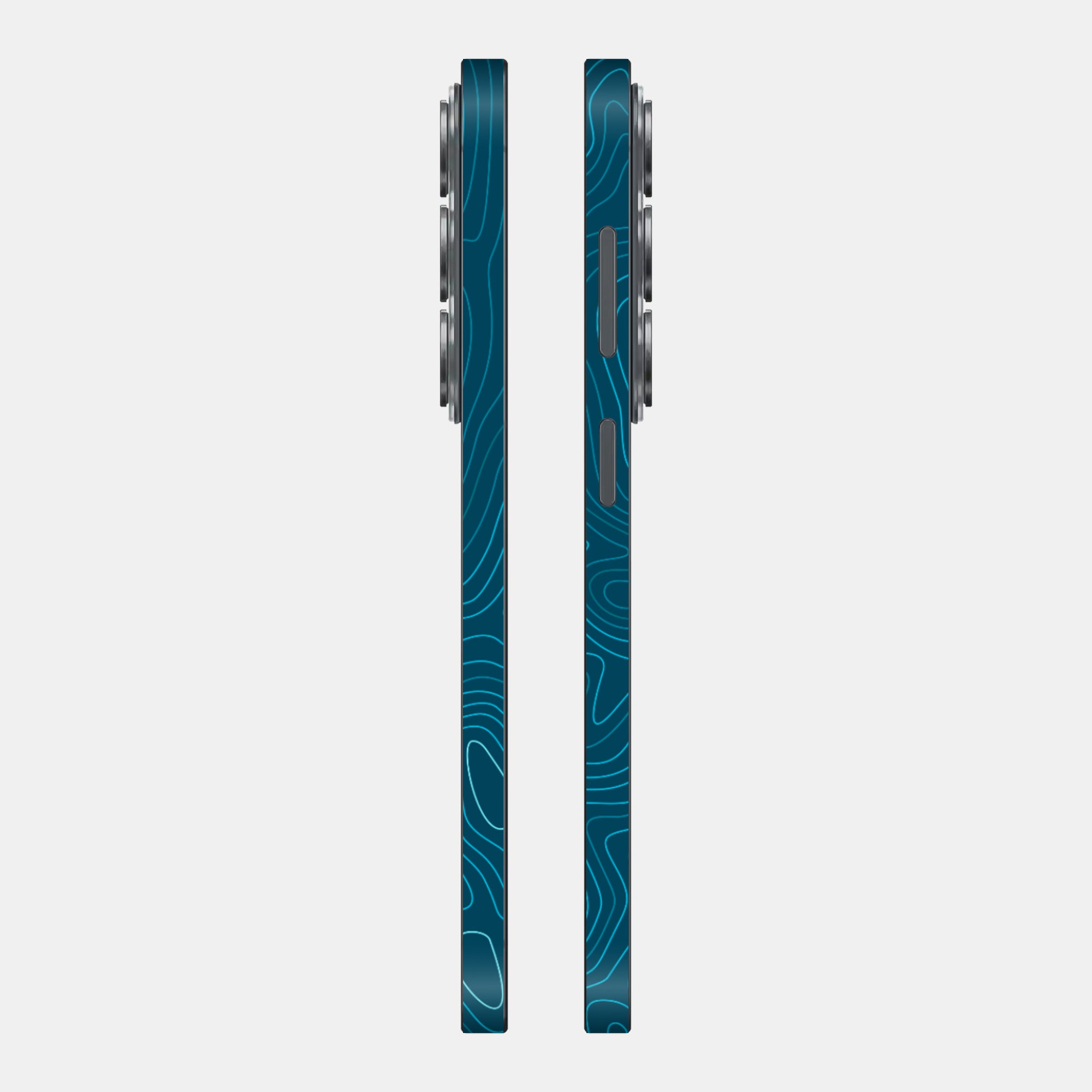 Aqua Glass Back