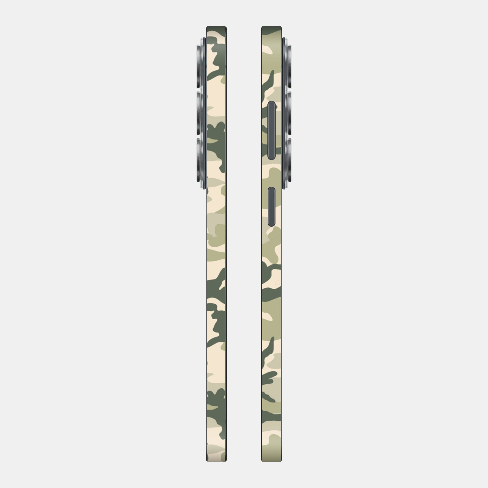 Military Camo Glass Back