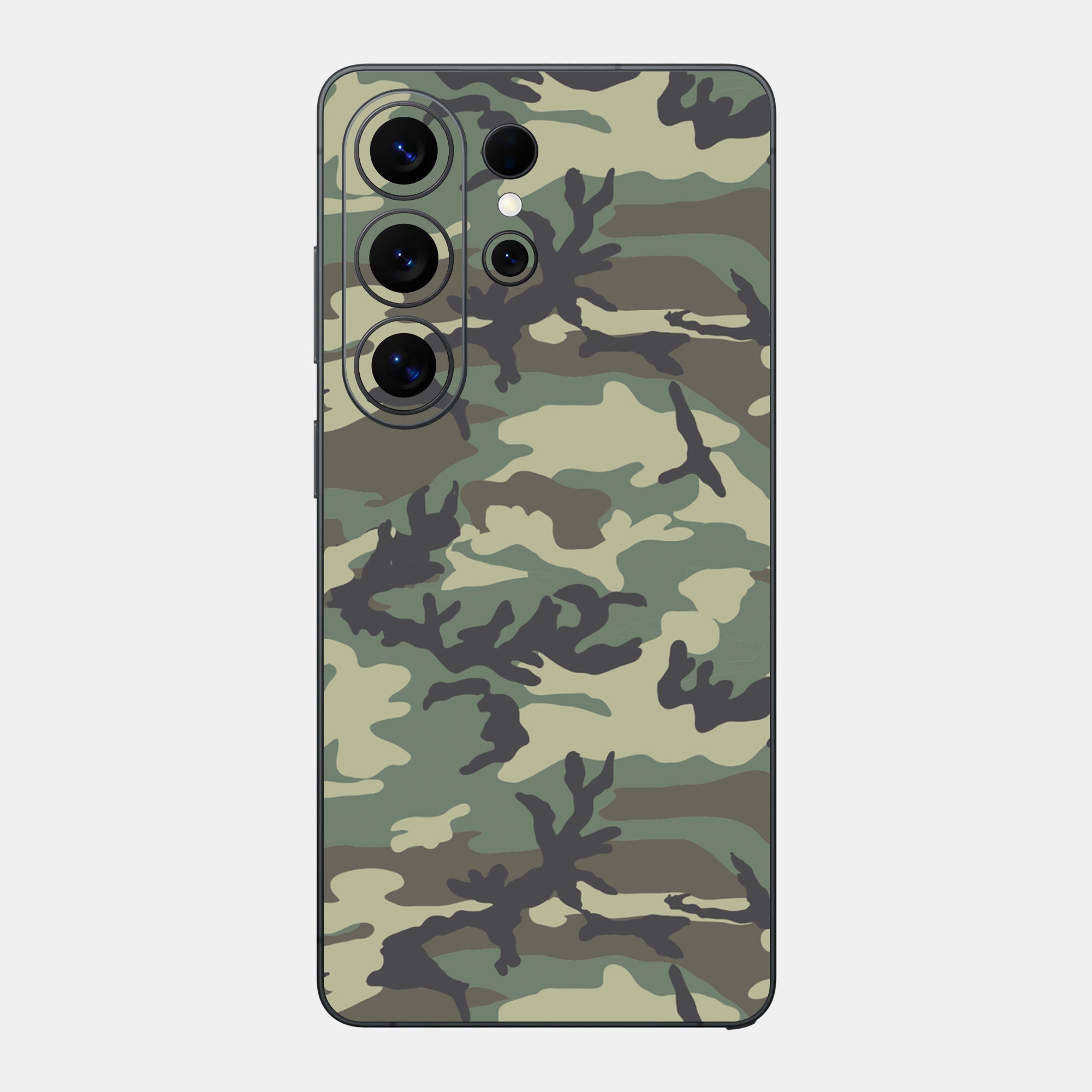 Forest Camo Glass Back