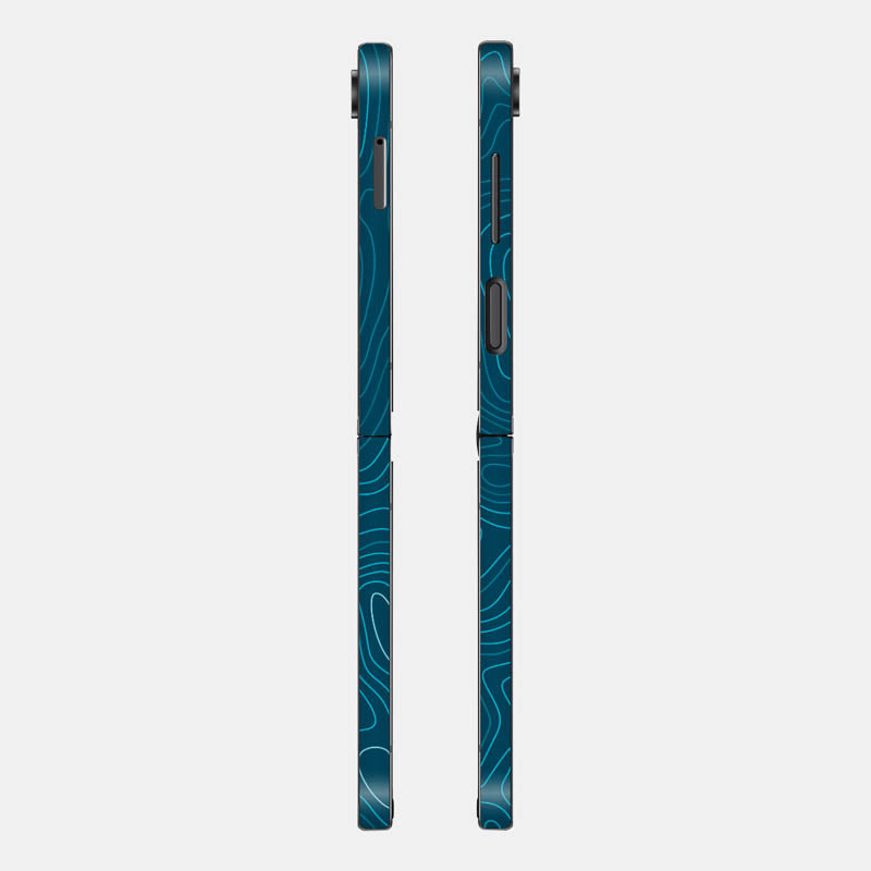 Aqua Glass Back
