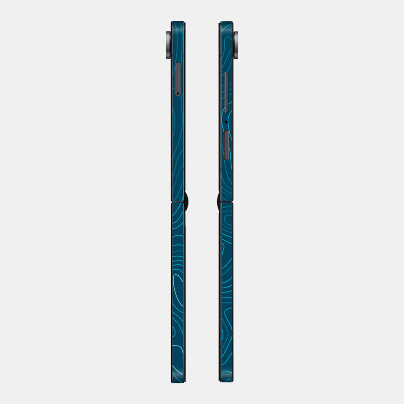Aqua Glass Back