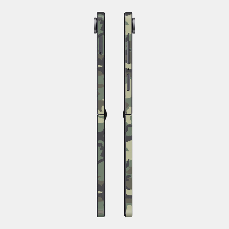 Forest Camo Glass Back