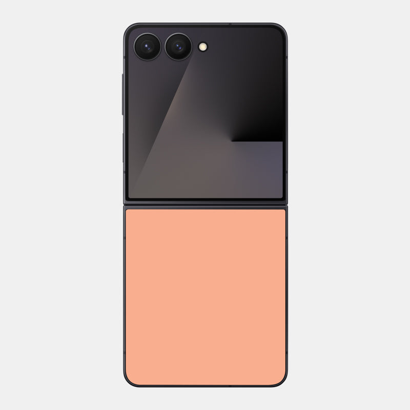 Peach Glass Back