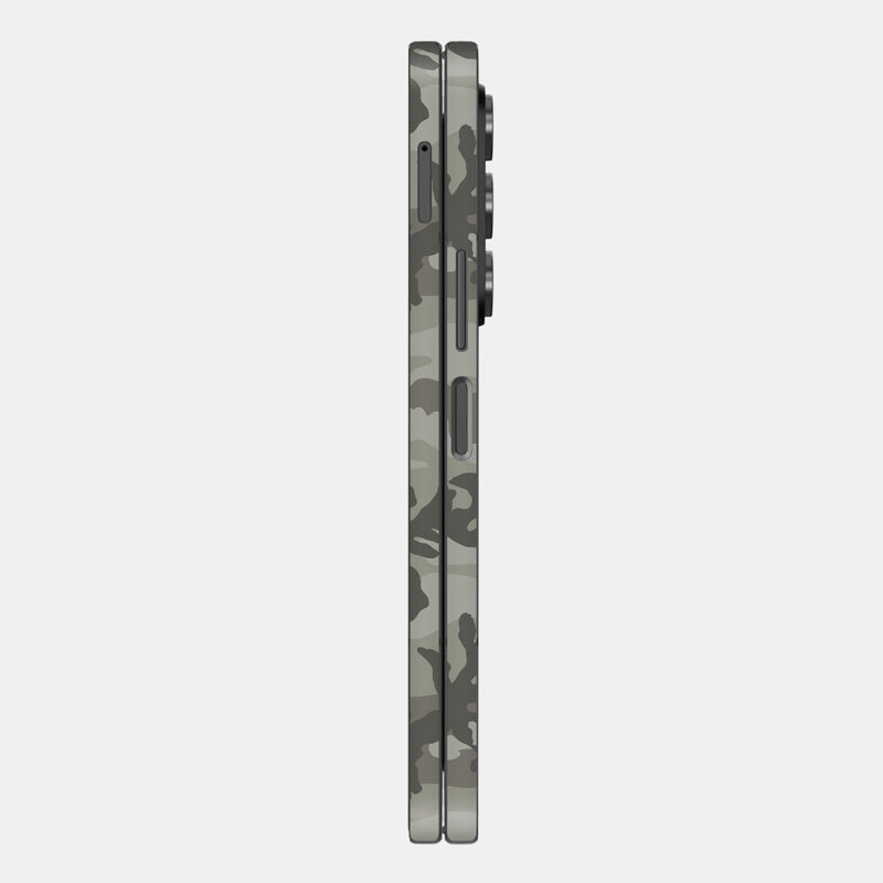 Dessert Camo Glass Back