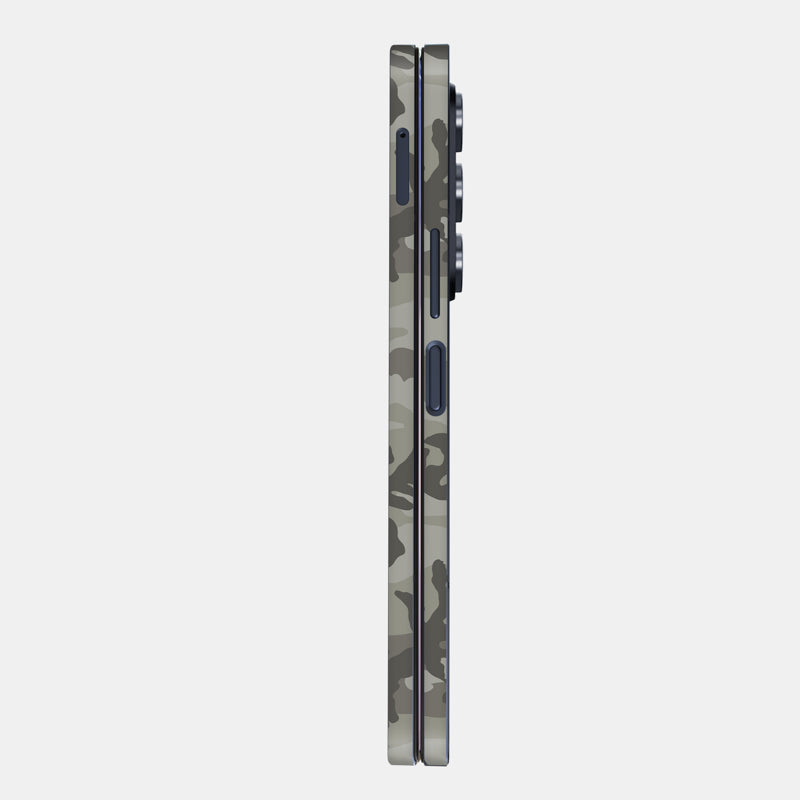 Dessert Camo Glass Back