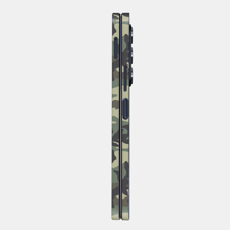 Forest Camo Glass Back