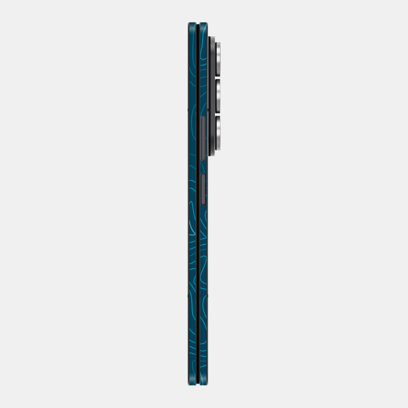 Aqua Glass Back