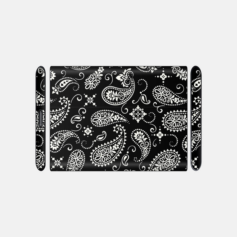 Full Body Black Paisley