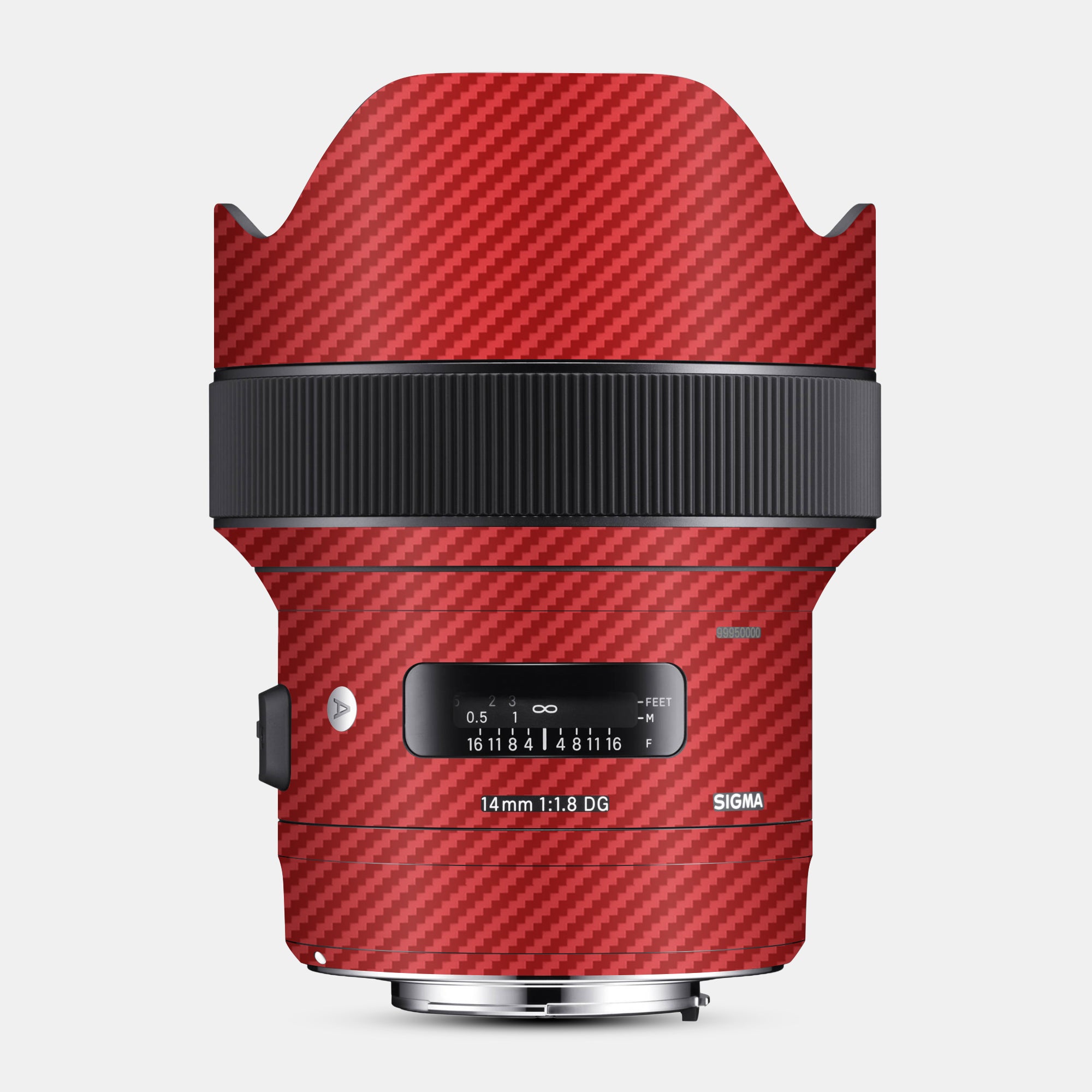Carbon Fibre Red Full Body