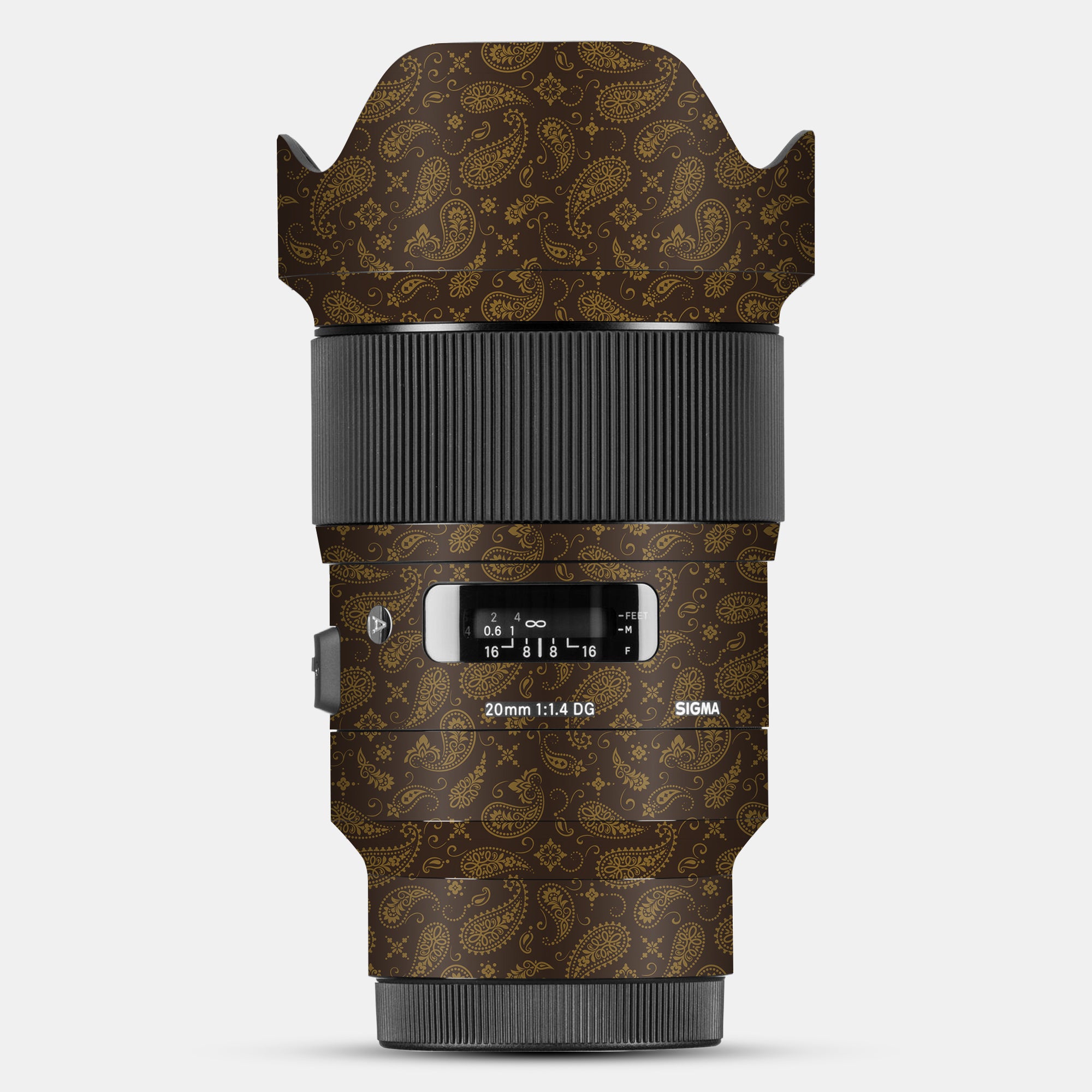 Brown Paisley Full Body