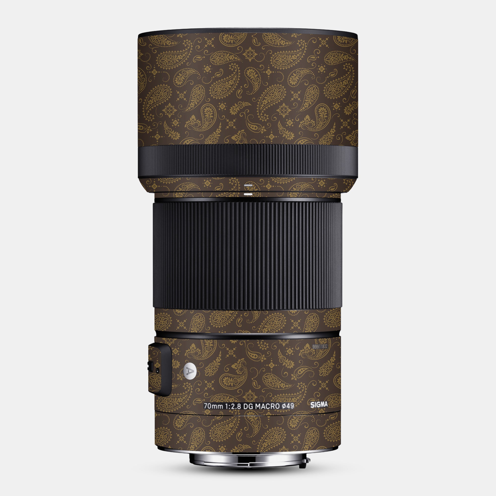 Brown Paisley Full Body