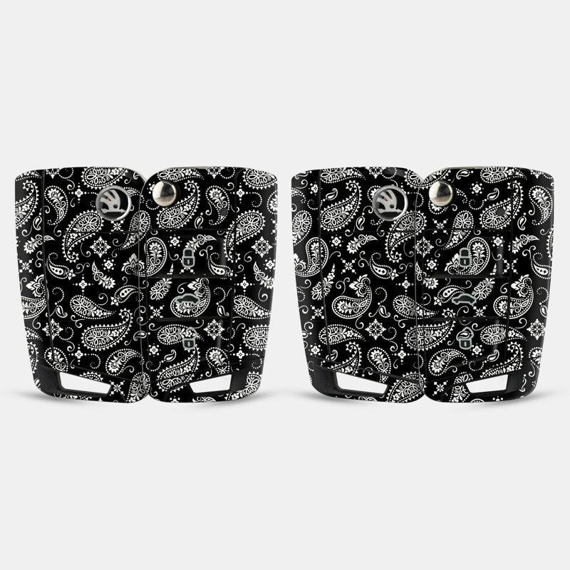 Black Paisley Key-1 + Key-2