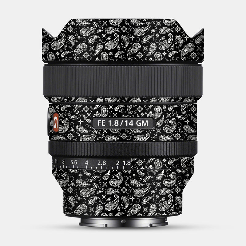 Black Paisley Full Body