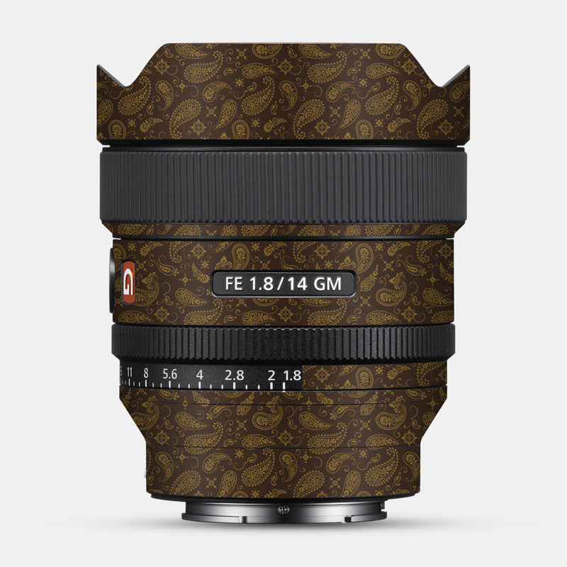 Brown Paisley Full Body