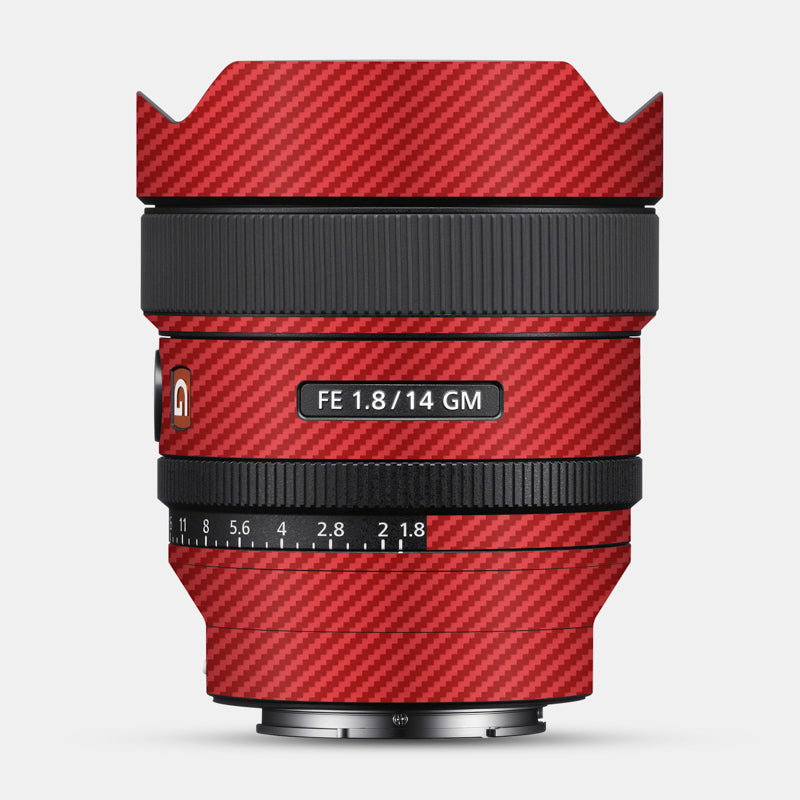 Carbon Fibre Red Full Body