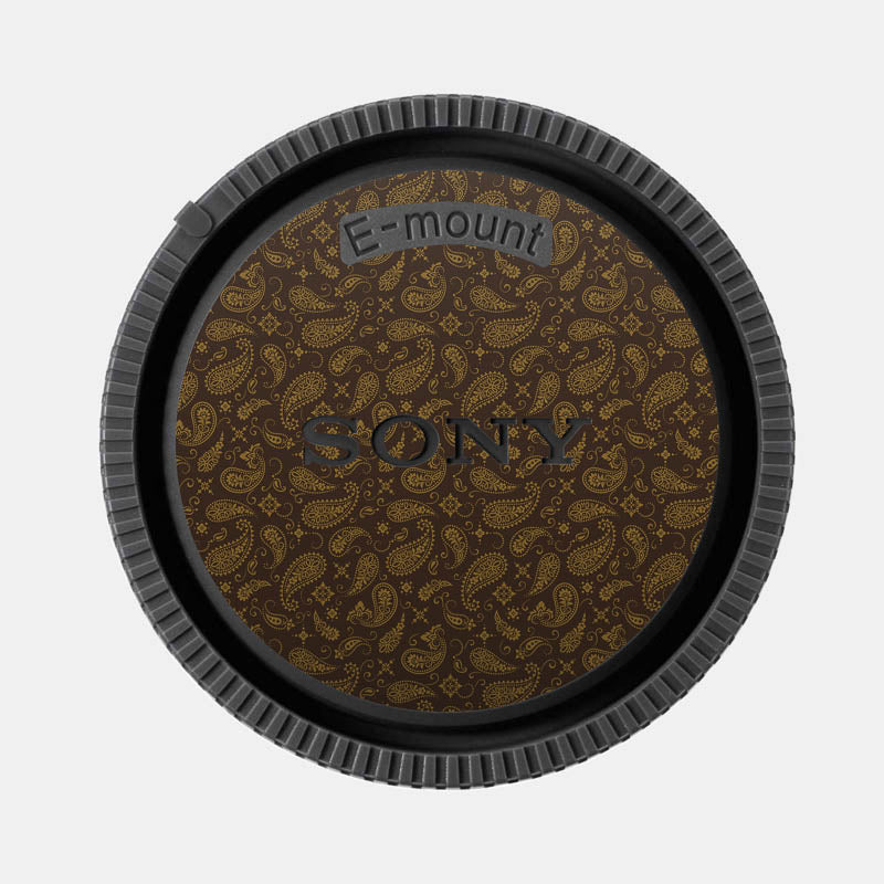 Brown Paisley Full Body