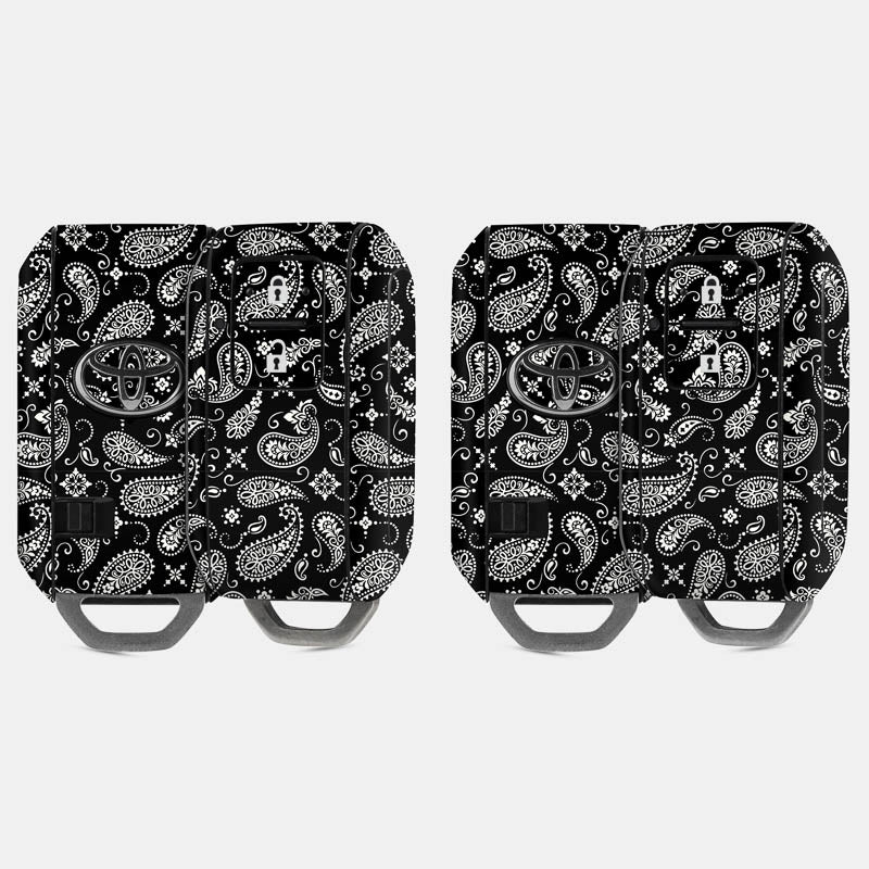 Black Paisley Key-1 + Key-2