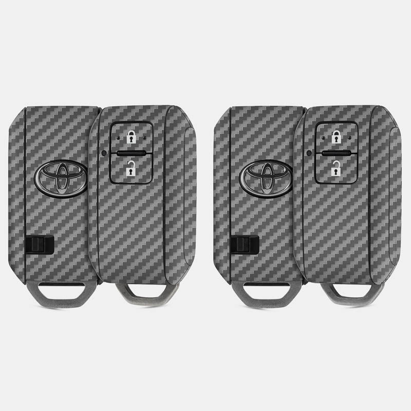 Carbon Fibre Grey Key-1 + Key-2