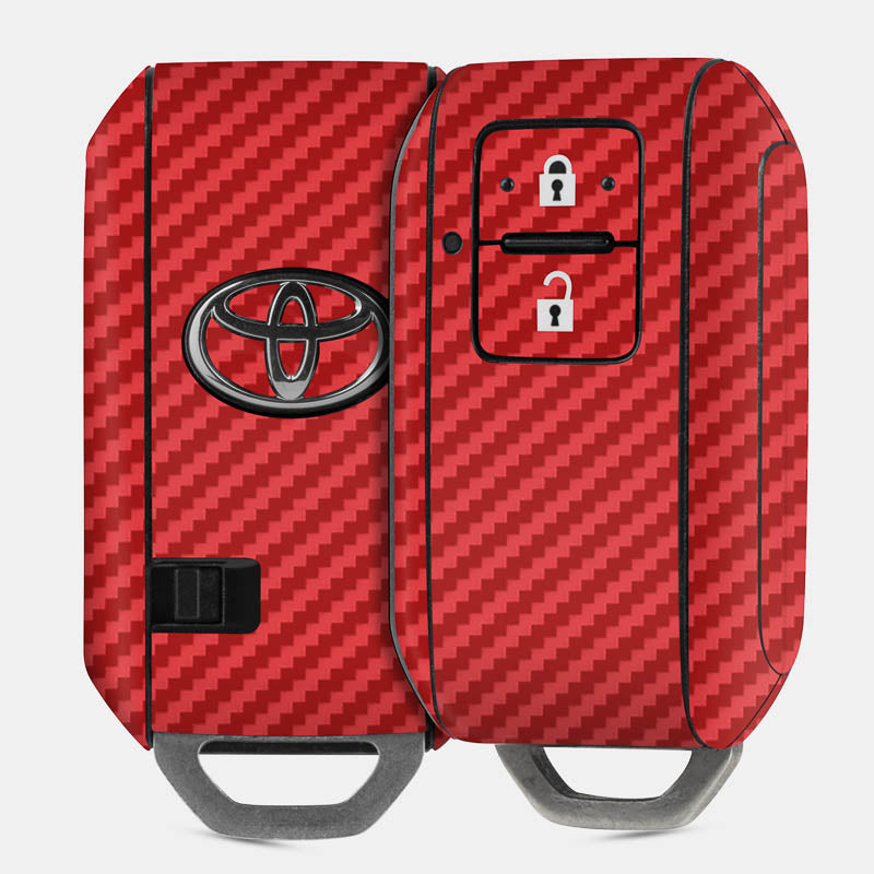 Carbon Fibre Red Key-1