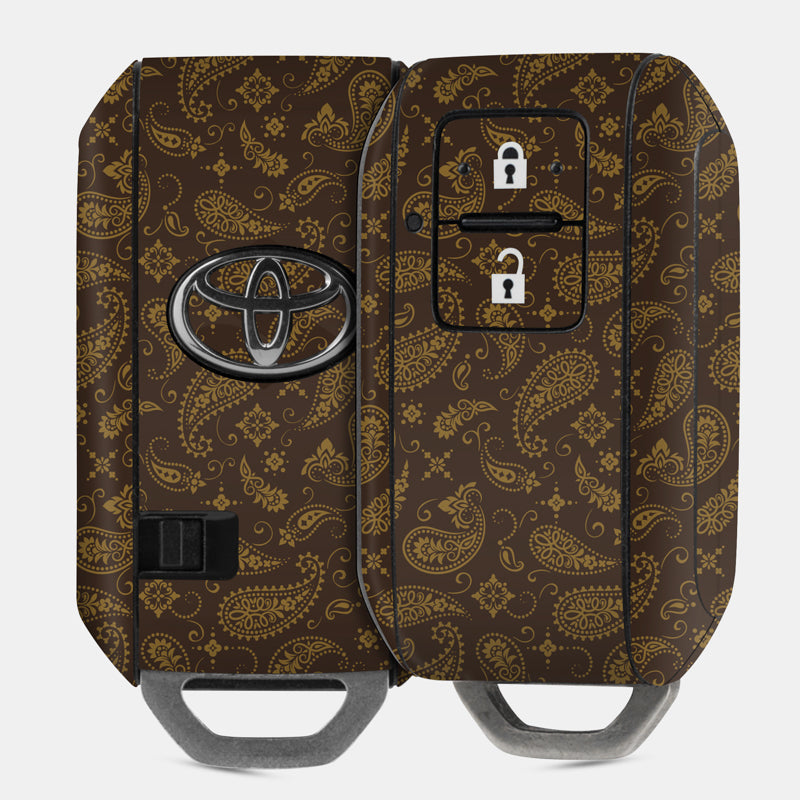 Brown Paisley Key-1