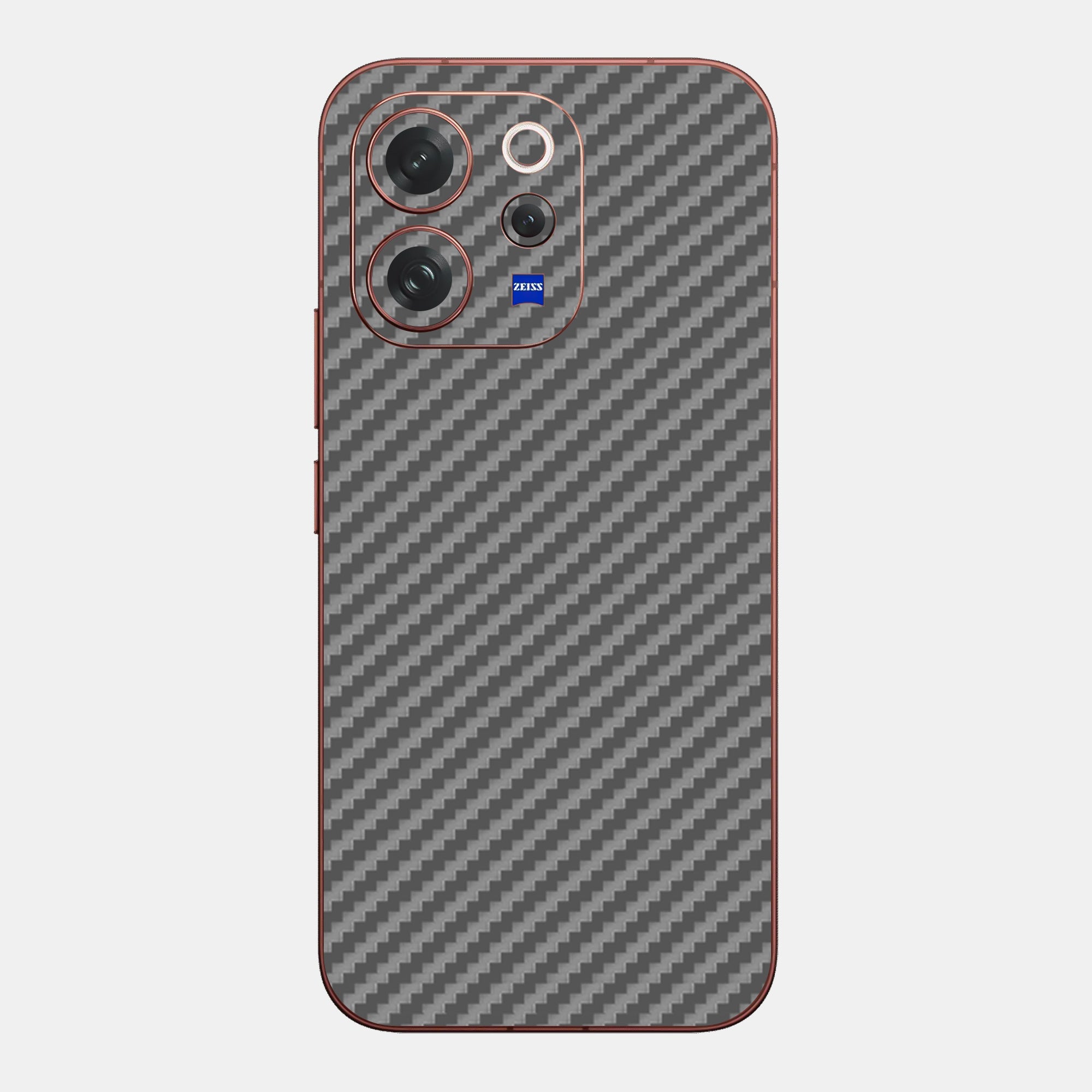 Carbon Fibre Grey Glass Back