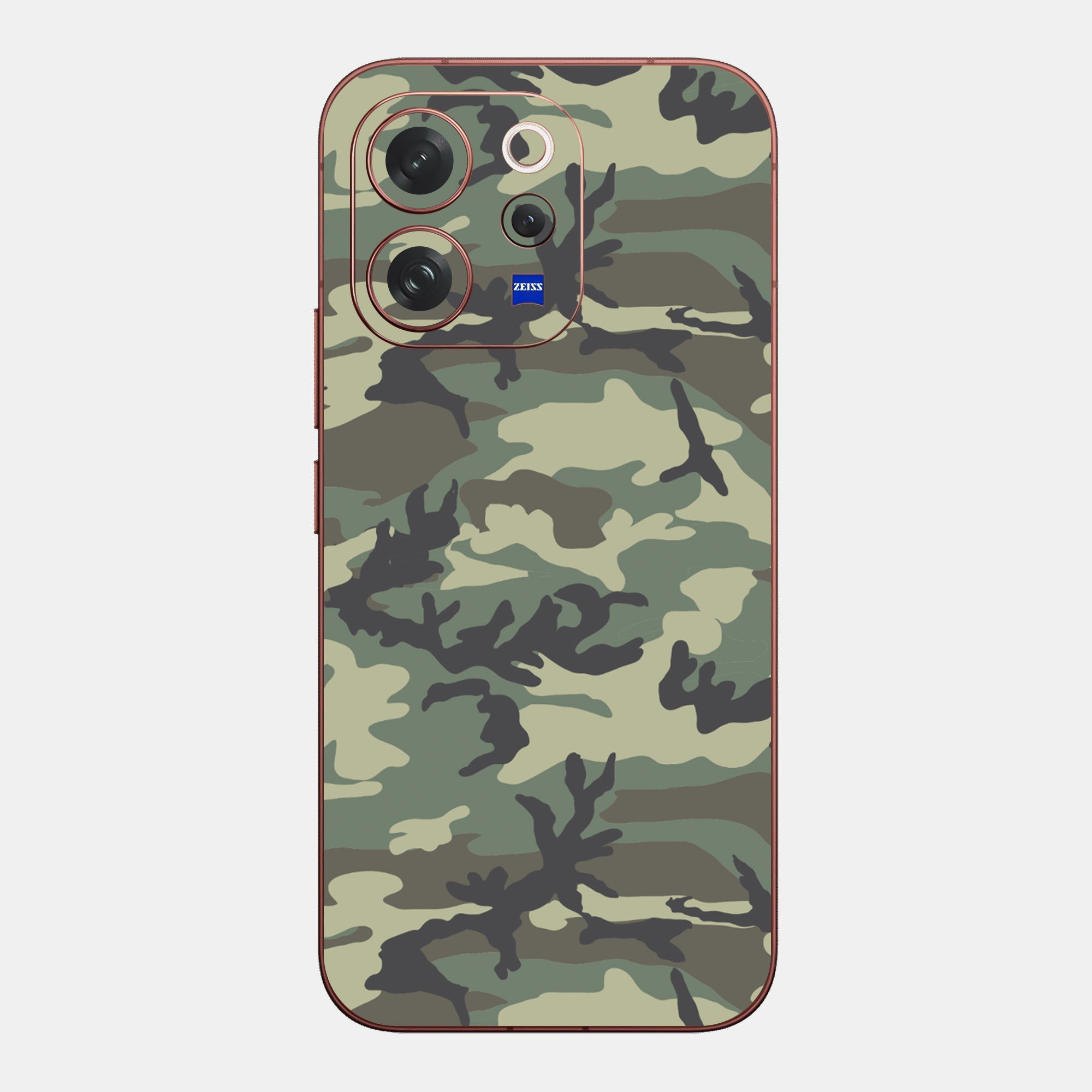 Forest Camo Glass Back