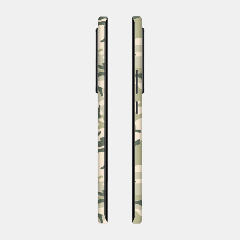 Military Camo Full Back