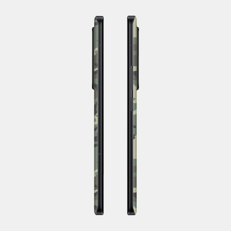 Forest Camo Glass Back