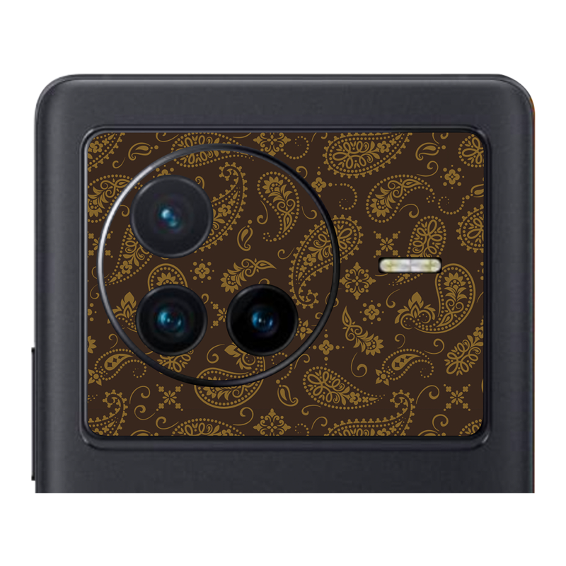 Brown Paisley Pack of 2