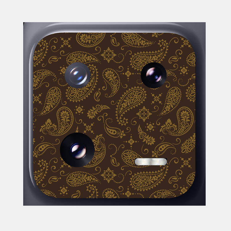 Brown Paisley Pack of 2