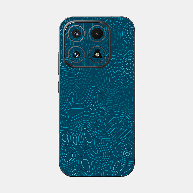 Aqua Glass Back