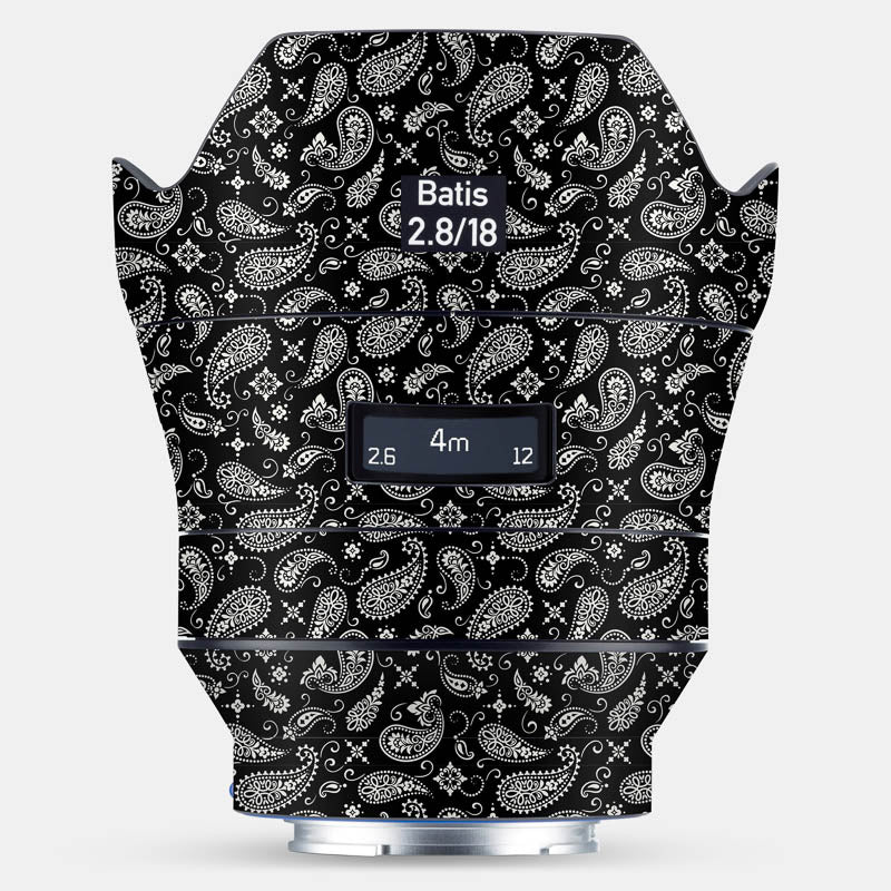 Black Paisley Full Body