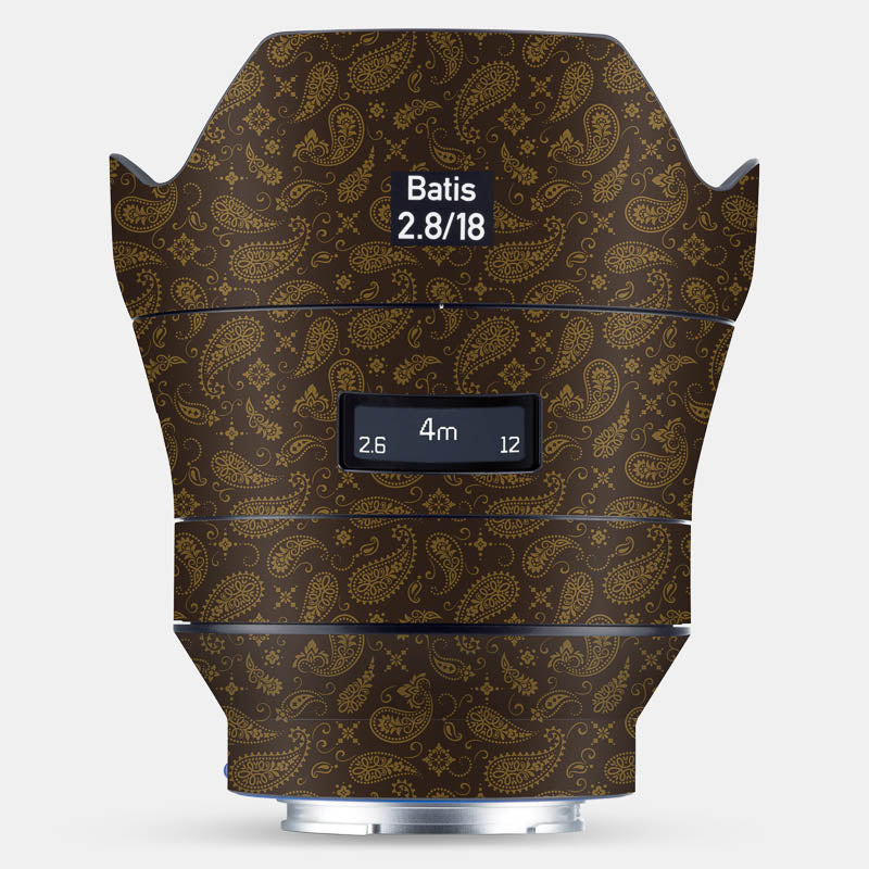 Brown Paisley Full Body