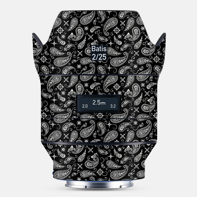 Black Paisley Full Body