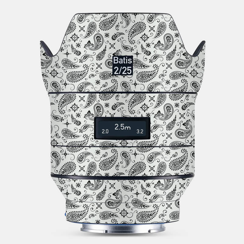 White Paisley Full Body
