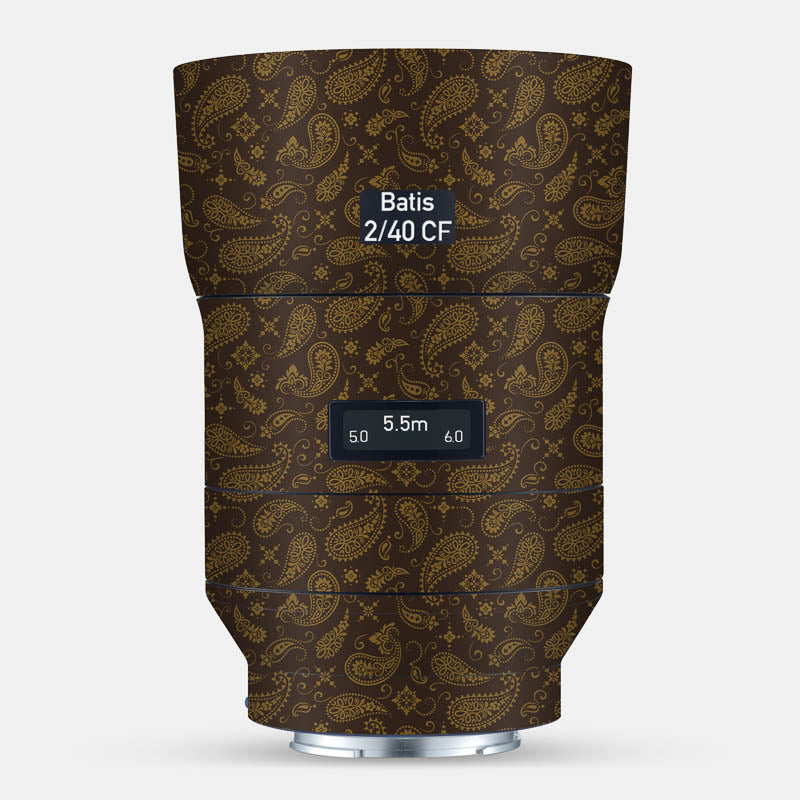 Brown Paisley Full Body