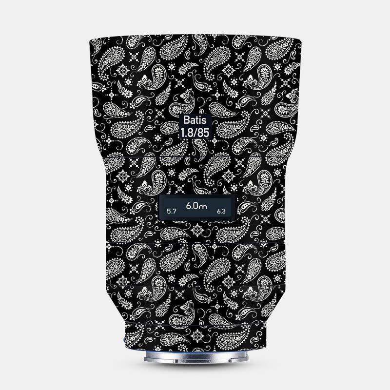 Black Paisley Full Body