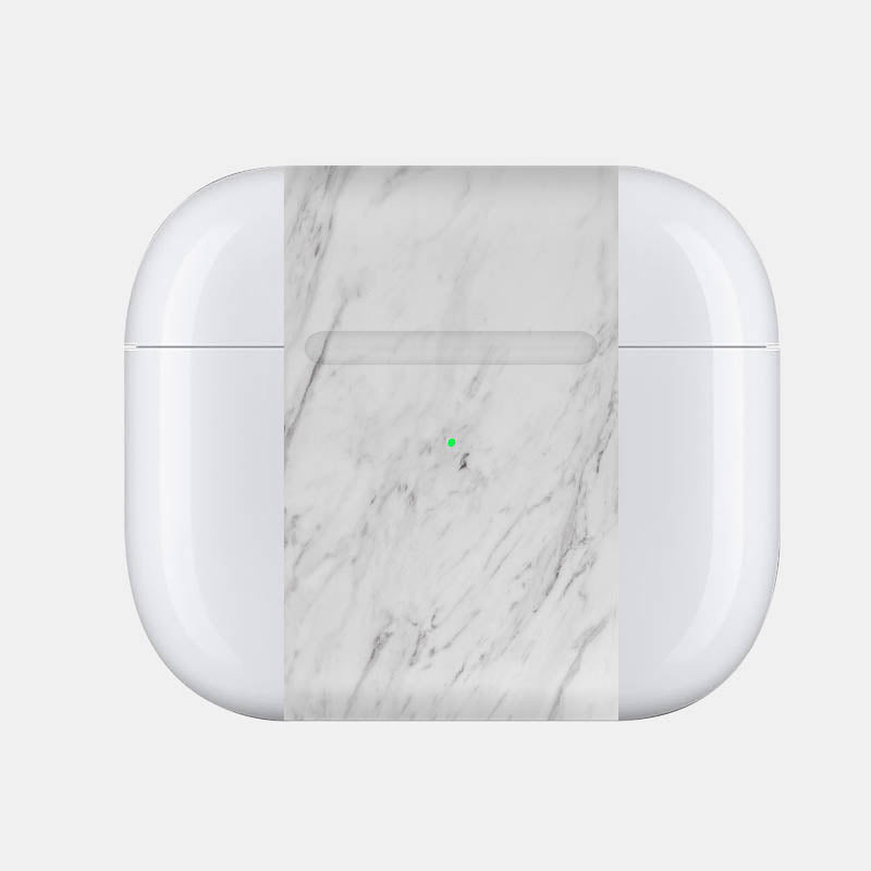 Split White Marble